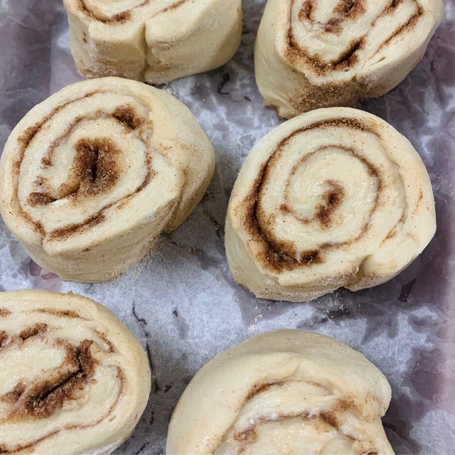 Take and bake cinnamon rolls